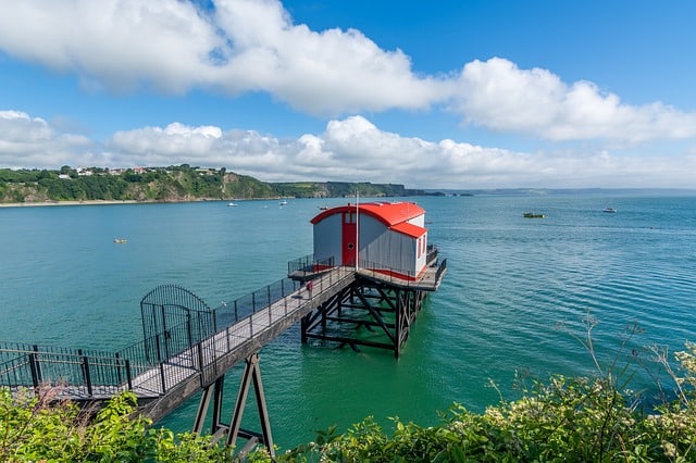 lifeboat station at Tenby